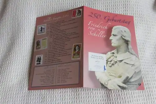 Friedrich von Schiller; Gedenkblatt der Deutsche Post 2009