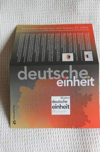 Deutsche Einheit; Gedenkblatt der Deutsche Post 2015