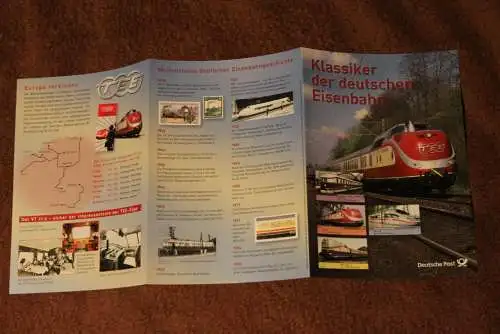 Klassiker der deutschen Eisenbahn; Gedenkblatt der Deutsche Post 2006