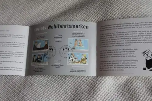 Loriots Wohlfahrtsmarken; Gedenkblatt der Deutsche Post 2011