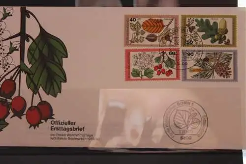 BRD, FDC: Für die Wohlfahrtspflege 1979; Offiz. FDC; MiNr. 1024-27