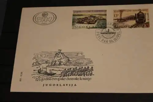 Jugoslawien 1981; FDC, Europäische Donaukommission,  MiNr. 1904-04