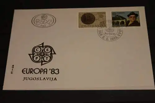 Jugoslawien 1983, CEPT, EUROPA, FDC, MiNr. 1984-85