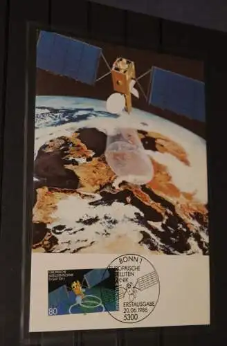 Deutschland, MC: Europäische Satellitentechnik, Maximumkarte, 1986