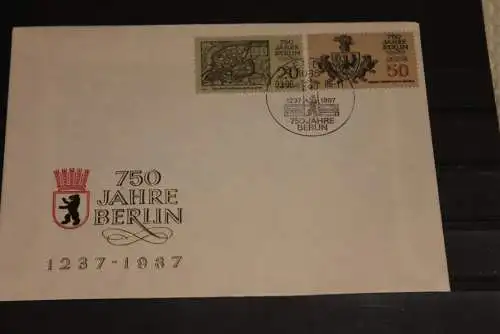 DDR, 750 Jahre Berlin, 2 FDC, 1986; MiNr. 3023-26