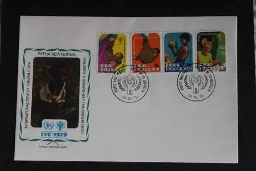 Papua New Guinea; FDC "International Year of the Child 1979"