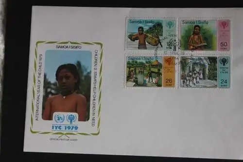 Samoa Sisifo; FDC "International Year of the Child 1979"