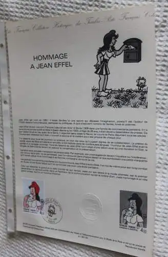 Frankreich; ETB, 1983; Ersttagsblatt: Hommage A Jean Effel;  ETB: 34-83
