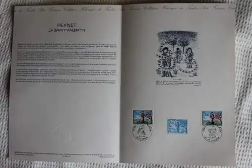 Frankreich; ETB, 1985; Ersttagsblatt: Peynet; Le Saint Valentin; ETB: 04-85