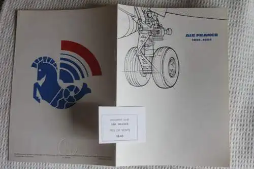 Frankreich; ETB, 1983; Ersttagsblatt:  AIR FRANCE; ETB: 24-83