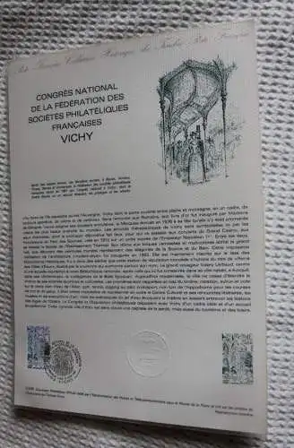 Frankreich; ETB, 1981, Ersttagsblatt: Kongress des Philatelistenverbandes in Vichy; ETB:23-81