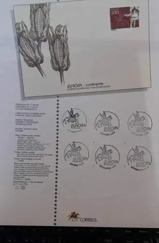 Portugal, EUROPA CEPT 1994; MiNr. 2010; Ankündigungsblatt