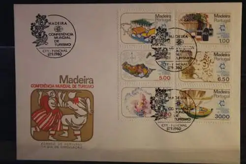 Tourismus 1980, Orchideen, FDC