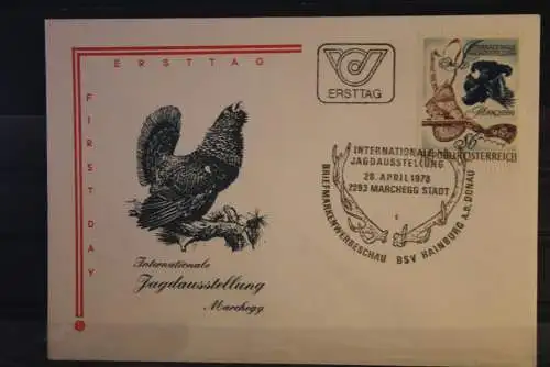 Österreich 1978, Intern. Jagdausstellung Marchegg