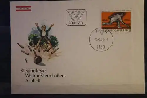 Österreich 1976, XI.Sportkegel-WM-Asphalt