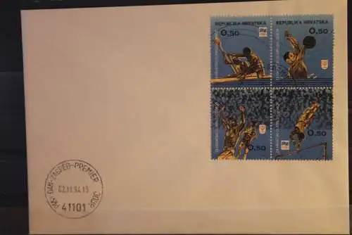 Kroatien 1994, Olympisches Komitee;  FDC