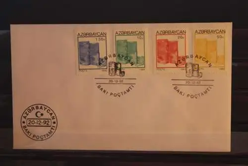 Mädchenturm, MiNr. 75-78; 1992,  FDC