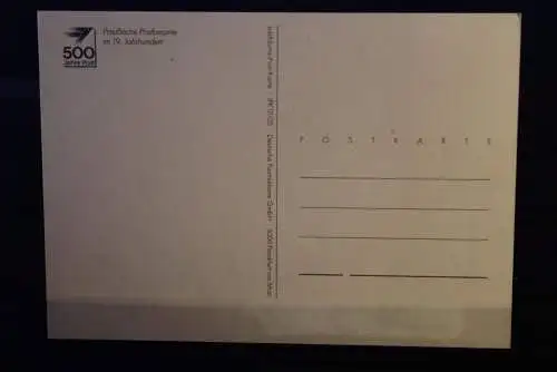 Deutschland; Für die Wohlfahrtspflege 1989; 3 MK; POST; 500 Jahre POST