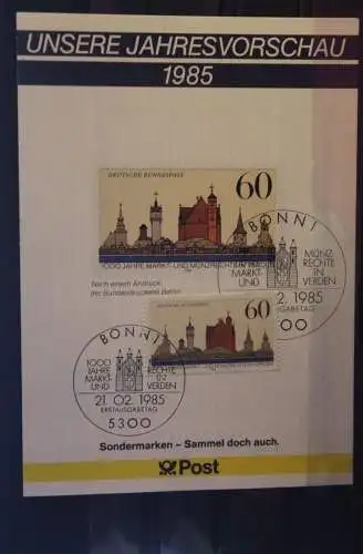 Deutschland; 1000 Jahre Verden; 1985