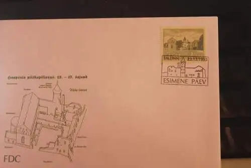 Eesti 1993, Haapsalu ; MiNr. 220, FDC 1993/16