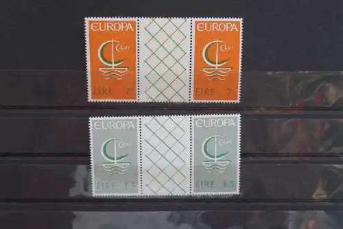 Irland CEPT, EUROPA UNION 1966, Zwischenstegpaar; Postfrisch, MiNr. 188 ZW-31 ZW