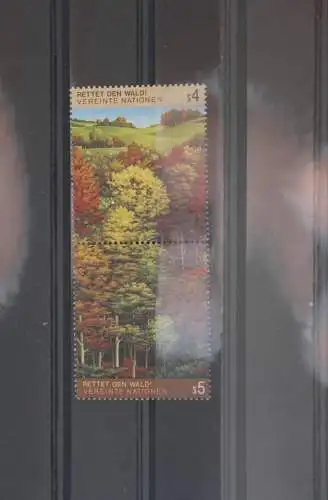 UNO Wien 1988, Rettet den Wald, MiNr. 81-82, postfrisch