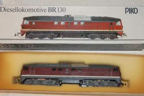 Diesellokomotive der Deutsche Reichsbahn; BR 130; PIKO; Epoche IV; neu in OVP