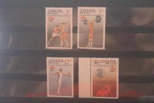 Armenien, 1992, Olympische Spiele Barcelona; MiNr. 199-202, NMH