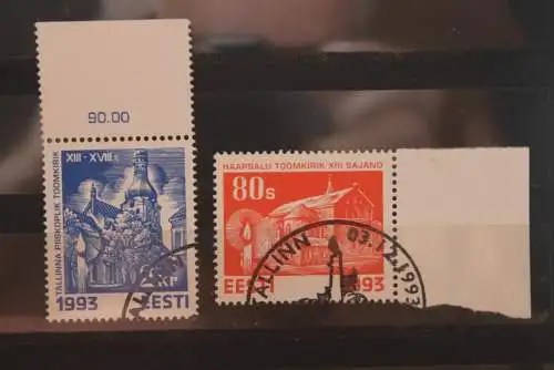 Eesti; 1993, Weihnachten; MiNr. 216-17; gestempelt