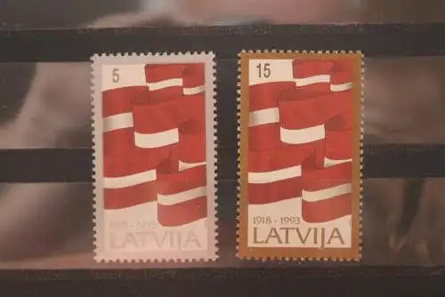 Latvija; 75 Jahre Lettland; 1994; MiNr. 361-62, NMH