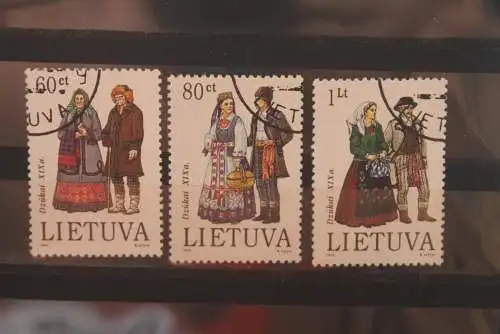 Lietuva; Trachten; 1993, gestempelt