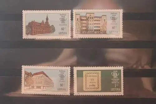 Lietuva; Gebäude, 1993.; MiNr. 540-43, NMH