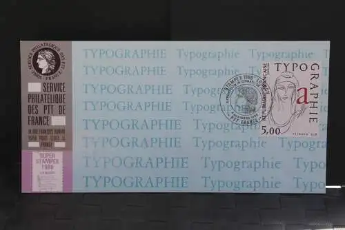 Frankreich Ausstellungskarte der La Poste zur STAMPEX 1986 London