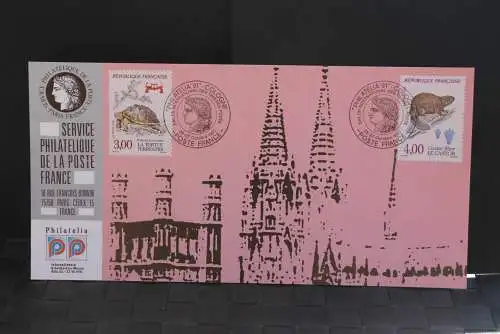 Frankreich Ausstellungskarte der La Poste zur Philatelia 1991 Köln