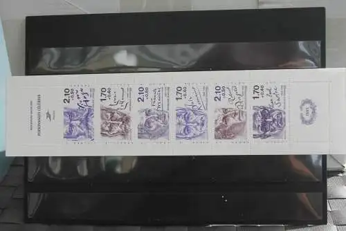 France 1985, 2476-2524; postfrisch, Frankreich Jahrgang 1985, 56 Werte, 1 MH, überkomplett, 3 Steckkarten