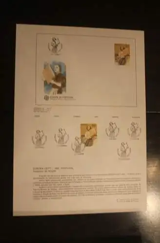 Portugal  CEPT EUROPA-UNION 1985; ETB, Ersttagsblatt, MiNr. 1656