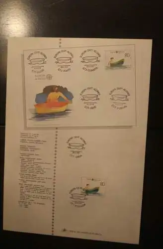 Portugal Azoren, CEPT EUROPA-UNION 1989; ETB, Ersttagsblatt; MiNr. 401