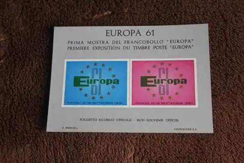 Italien; EUROPA 61; Vignette, nummeriert, ungebraucht
