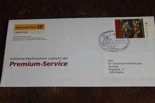 Deutsche Post; Weihnachten 2011; mit Inhalt