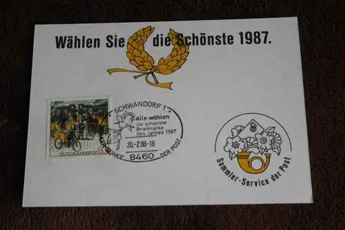 Wahl der Schönsten 1987; Schwandorf