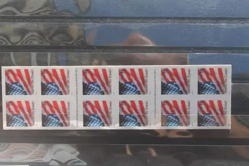 U.S. Flag; United We Stand, 20 Self adhesive 34 C.  Stamps, 2001