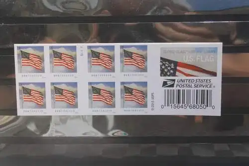 U.S. Flag; 20 First-Class Forever Self-adhesive Stamps, 2016