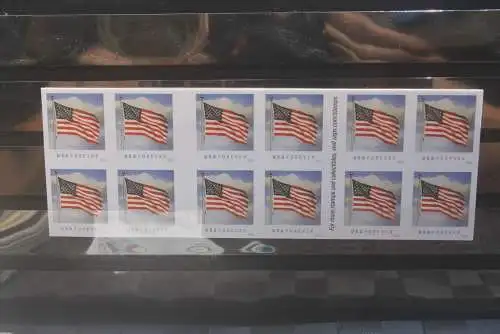 U.S. Flag; 20 First-Class Forever Self-adhesive Stamps, 2016