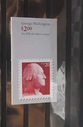 George Washington; 10  Self-adhesive Stamps, 2000