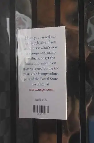 George Washington; 10  Self-adhesive Stamps, 2000