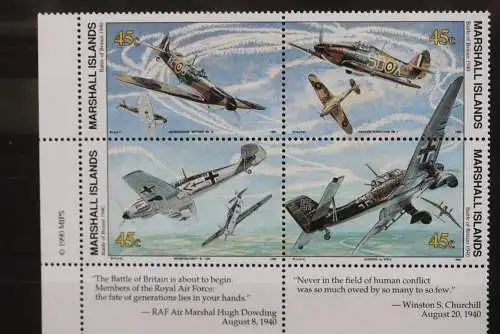 Marshall Islands; 2. Weltkrieg - Serie; WK II -Series 1990; Battle of Britain, ungebraucht