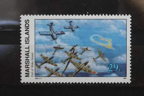 Marshall Islands; 2. Weltkrieg - Serie; WK II -Series 1990; Fall of Wake Island, ungebraucht