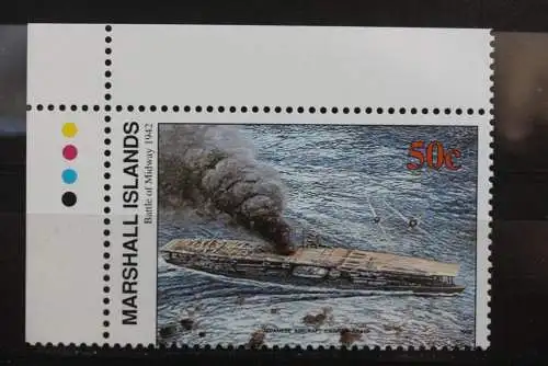 Marshall Islands; 2. Weltkrieg - Serie; WK II -Series 1990; Battle of Midway, ungebraucht