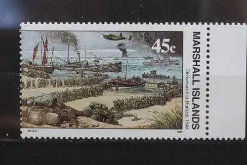 Marshall Islands; 2. Weltkrieg - Serie; WK II -Series 1990; Deliverance at Dunkirk, ungebraucht