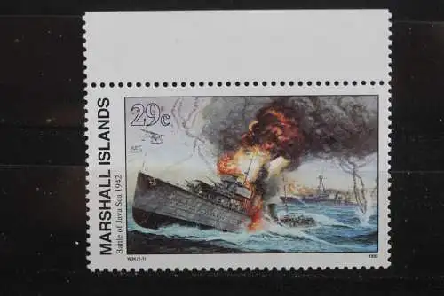 Marshall Islands; 2. Weltkrieg - Serie; WK II -Series 1990; Battle of Java Sea, ungebraucht